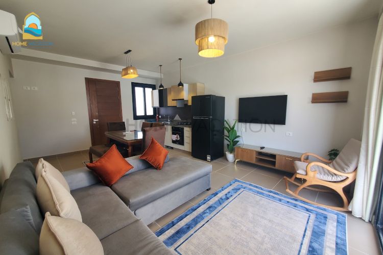 two bedroom apartment for rent makadi heights phase 2 red sea living room (3)_540e4_lg
